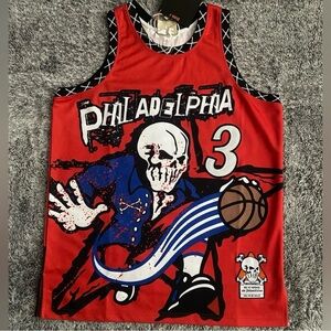 Men’s Graphic Jersey, Philadelphia, Iverson, Size Medium, NWT